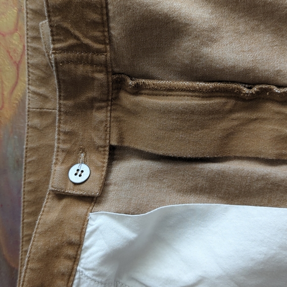 Vintage LIZ CLAIBORNE Brown Shorts Size 12 - Picture 11 of 13